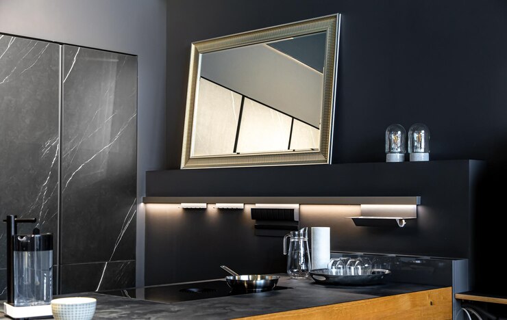 black mirror finish tandoor